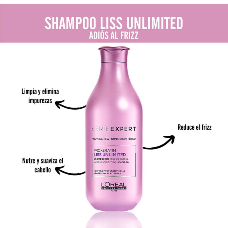 Shampoo Liss Unlimited 300 ml