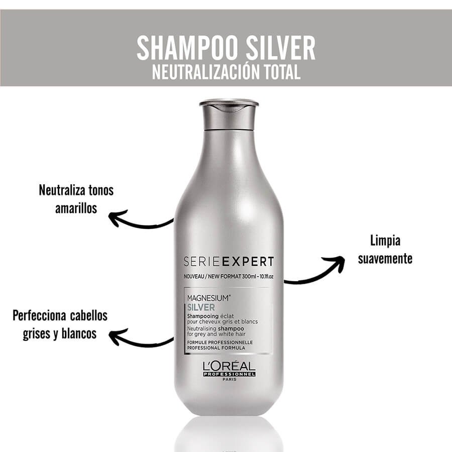 Champú peluquería Silver L'Oreal Professionnel