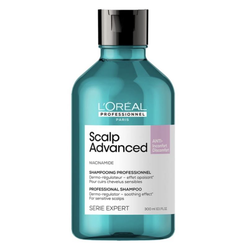 Shampoo par cuero cabelludo sensible Loreal